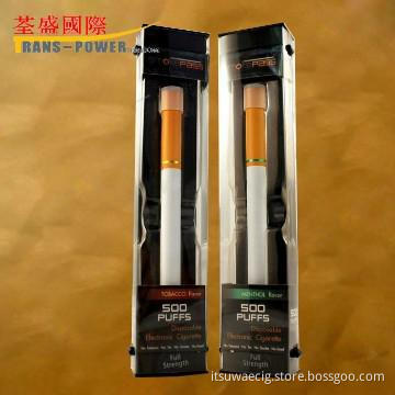 top selling disposable Green electronic cigarette S8